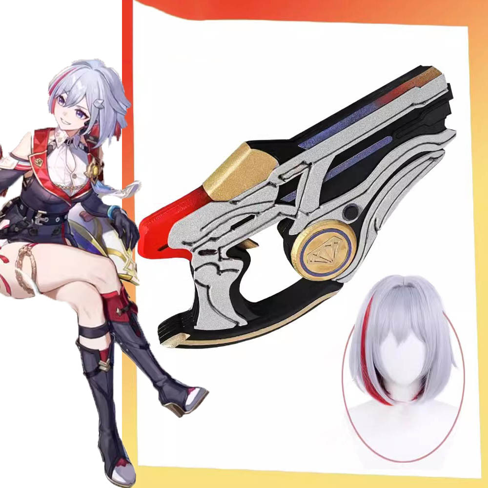 Heat Gun Cosplay - Honkai Star Rail Topaz Cosplay Props,