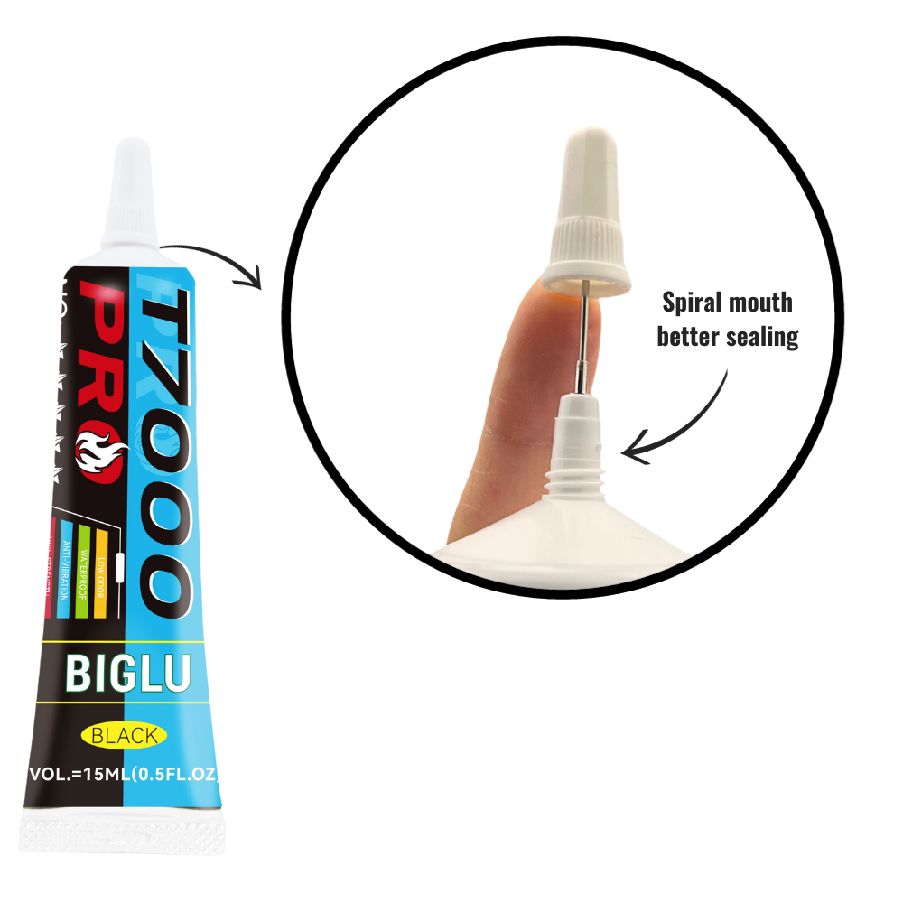 BIGLU T7000 PRO colle noir Con - Contact Cement Glue avis et prix